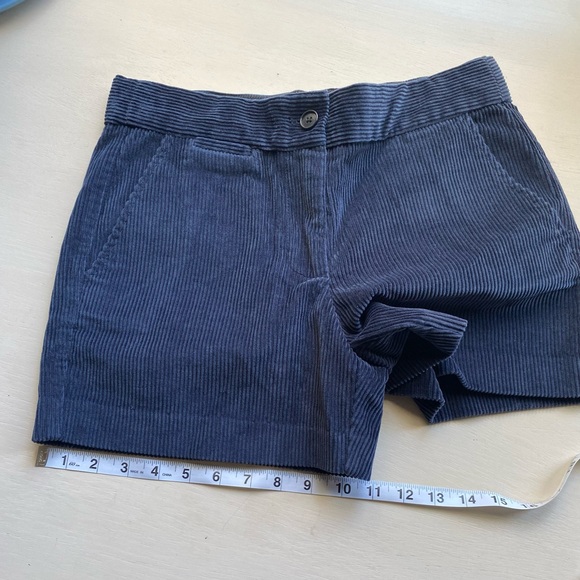 NWT/J. Crew Navy Blue Corduroy Shorts Size 2 - Picture 5 of 8